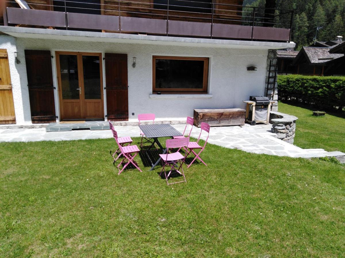 Appartement Avec Terrasse Chamonix Exteriör bild